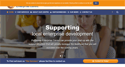 Desktop Screenshot of enterprisecentre.ie